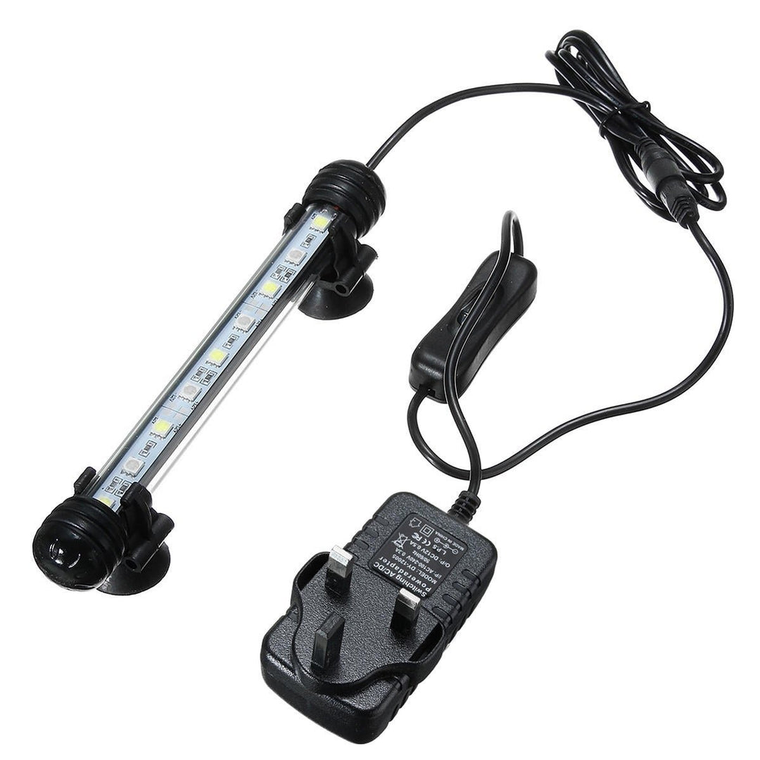 18cm 2.5W LED Fish Tank Light IP68 Waterproof Aquarium Light Submersible Light Strip Light Image 1