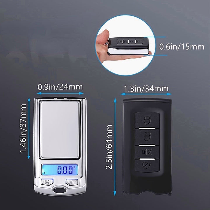 1pc Mini Portable Electronic Digital Scale LCD Backlit Display Image 4