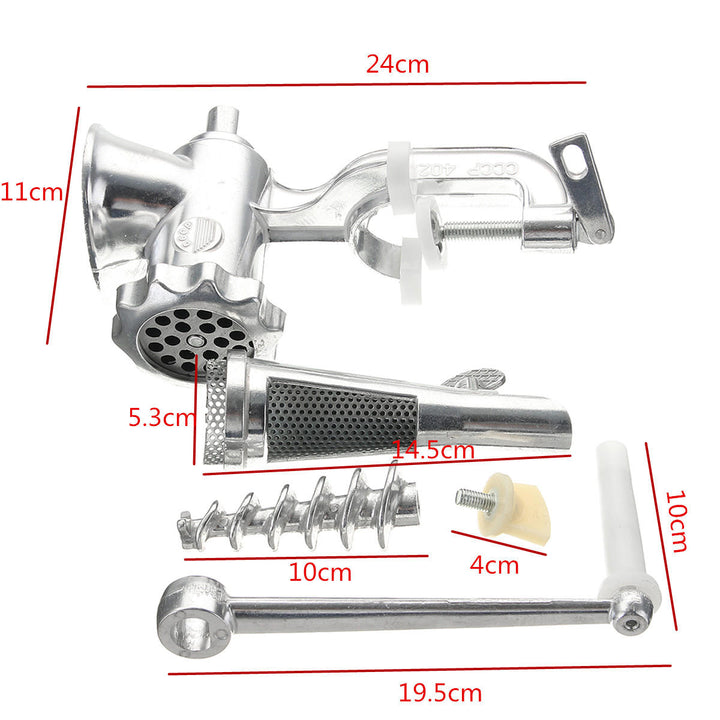 2 In 1 Hand Operated Juicer Presses Food Meat Grinder Meat Fruit Vegetable Image 2