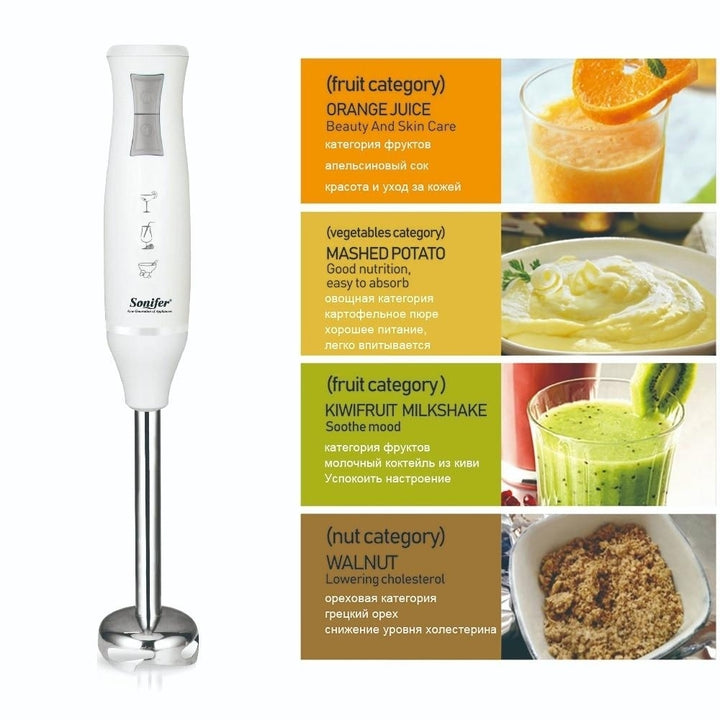 2 Speeds Electric Food Blender, Stainless Steel Blade Image 5