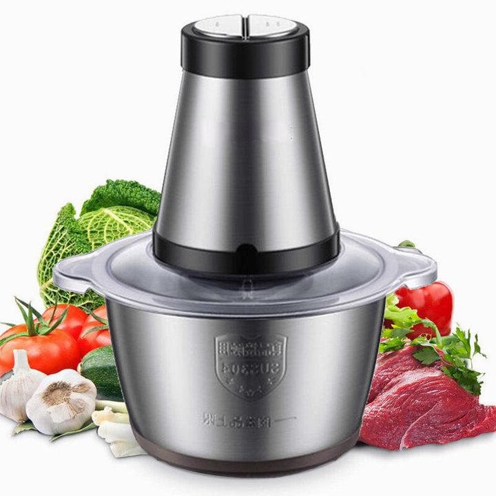 2 Speeds 500W 2L Capacity Meat Chopper Grinder Household Mincer Food Processor Image 1