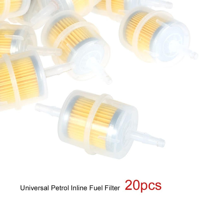 20pcs Universal Petrol Inline Fuel Filter Large Car Part Fits 6mm 8mm Pipes Image 8