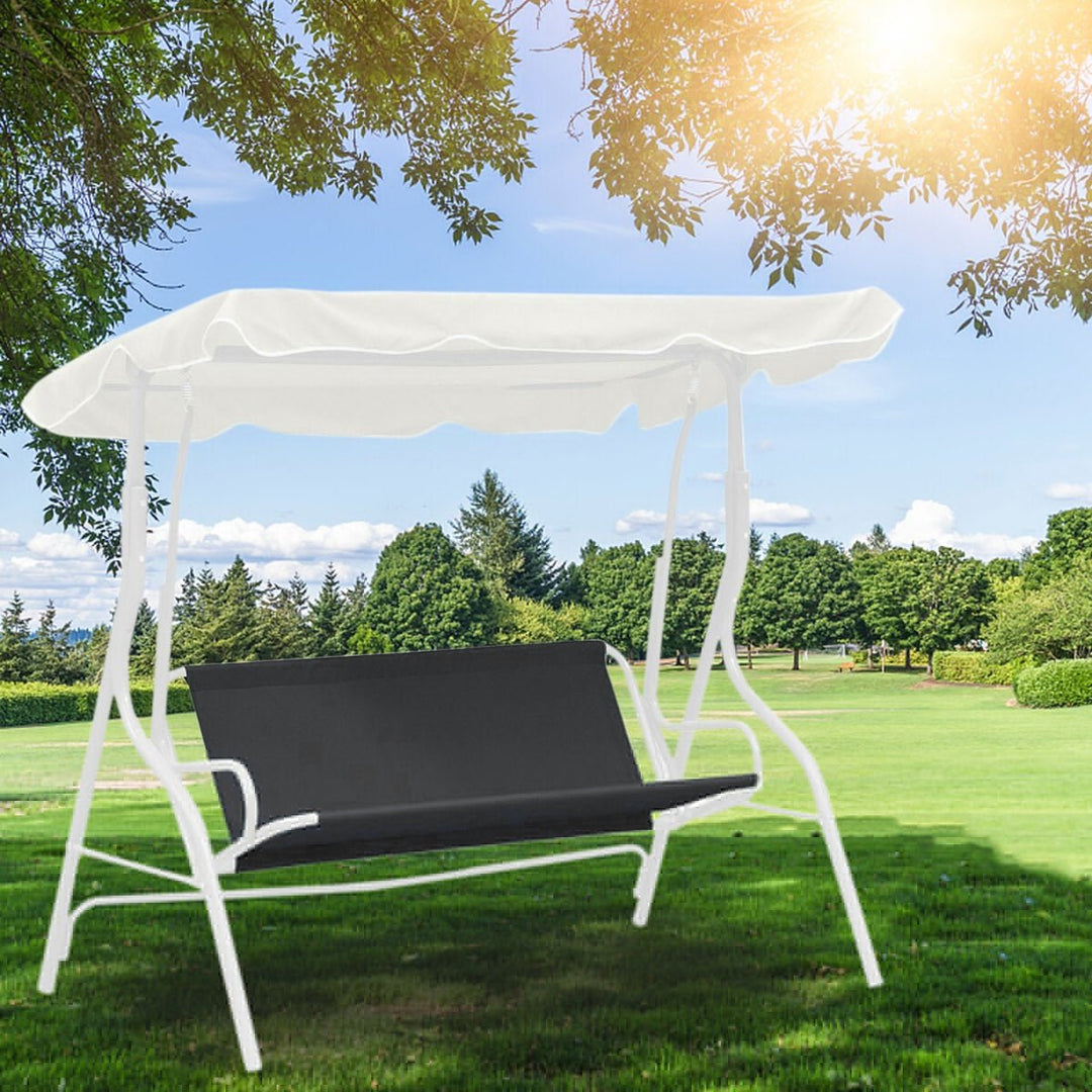 2,3 Seater Waterproof Swing Cover Chair Bench Replacement Patio Garden Outdoor Swinging Seat Bench Cover All-Purpose Image 3