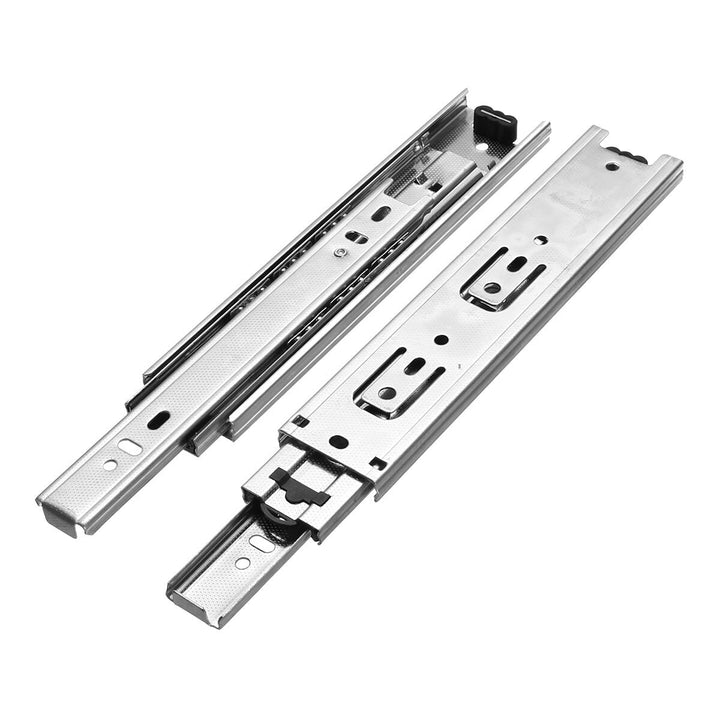 200mm Long 45mm Wide Ball Bearing Slide Rail Cabinet Drawer Runners Image 5