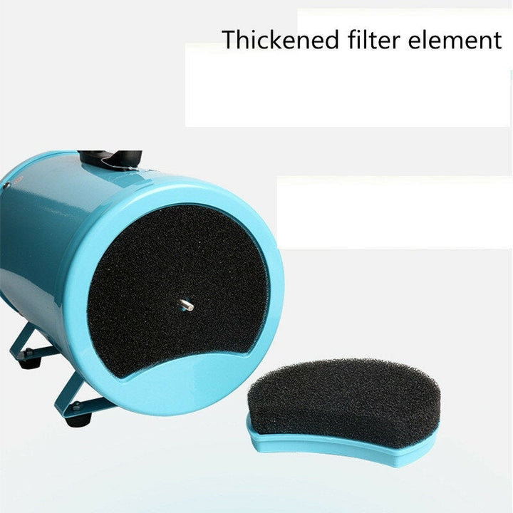 2000W Pet Hair Dryer 4 Kind of Heads Thickered Filter ElementandAir Outlet Pipe Mute Operation for Cat Dog Image 3