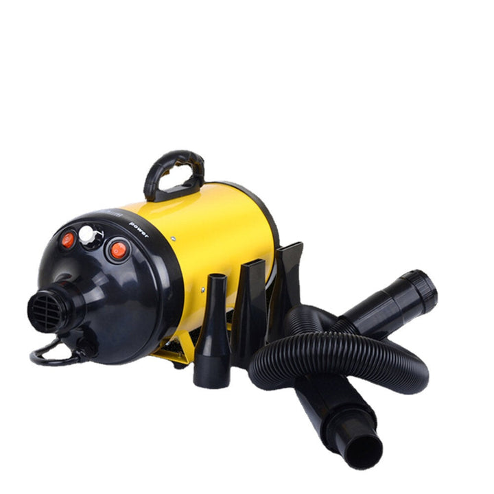 2200W Dog Hair Dryer Electric Blower Warm Wind Cat Paws Grooming Electric Machine with 3 Nozzles Adjustable Steppless Image 3