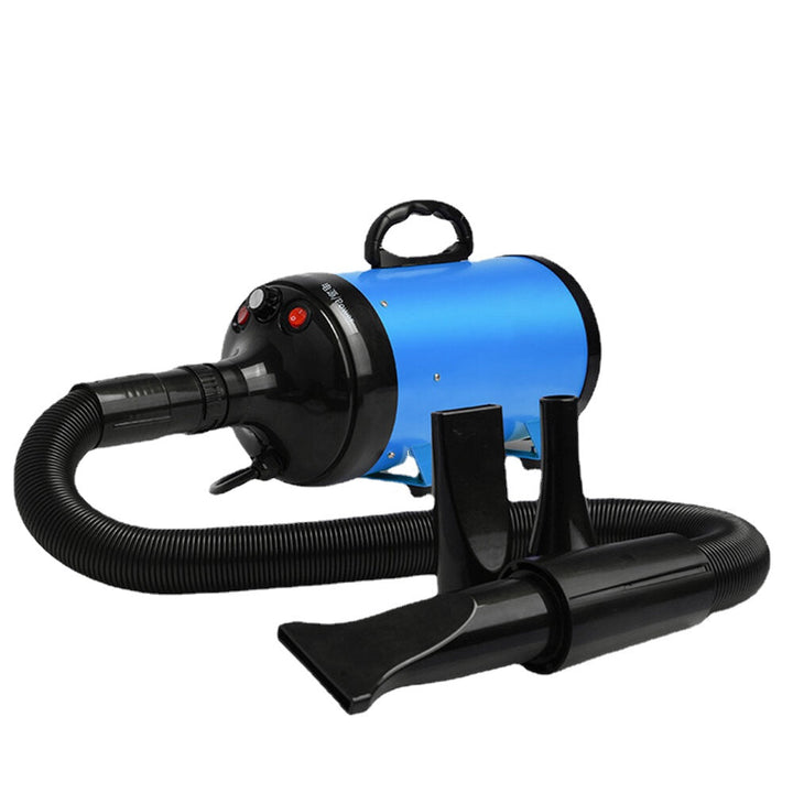 2200W Dog Hair Dryer Electric Blower Warm Wind Cat Paws Grooming Electric Machine with 3 Nozzles Adjustable Steppless Image 6