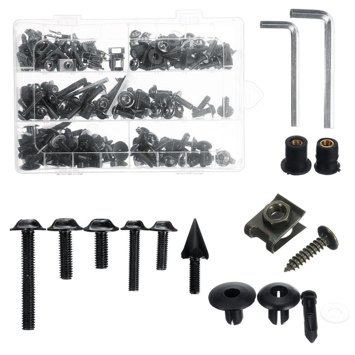 233PLUS Fairing Bumpers Panel Bolts Kit Fastener Clips Screw For Motorcycle Image 1