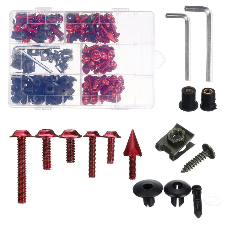 233PLUS Fairing Bumpers Panel Bolts Kit Fastener Clips Screw For Motorcycle Image 5