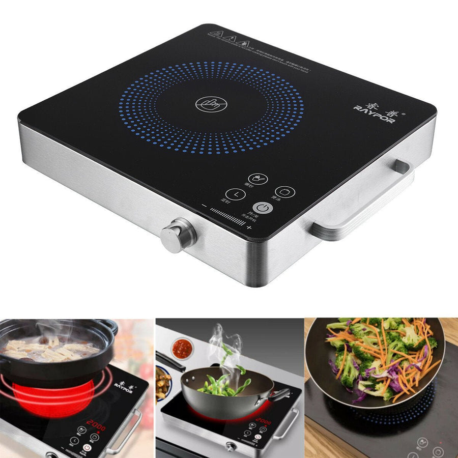 2200W Electric Induction Cooker Cooktop Kitchen Burner Portable Home Countertop Cooker Image 1