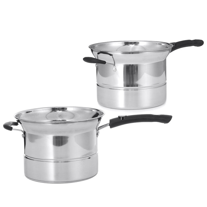 22cm Stainless Steel Pot Soup Pot Milk Pot With Handle Instant Noodle Pot Cooking Baby Foods for Kitchen Cookware Image 2