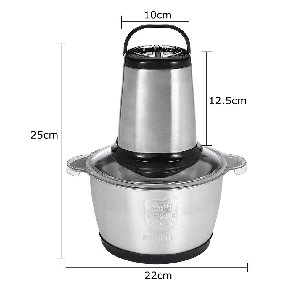 220V Electric Blender Food Chopper Meat Grinder 500W Household Processor Machine Image 2