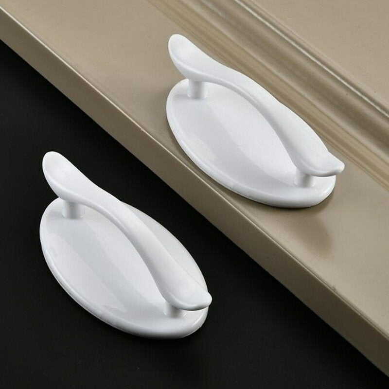 2pcs,4pcs Punch-free Handle For Cabinet Window Door Drawer Push-pull Assistant Self-Stick Pull Image 3