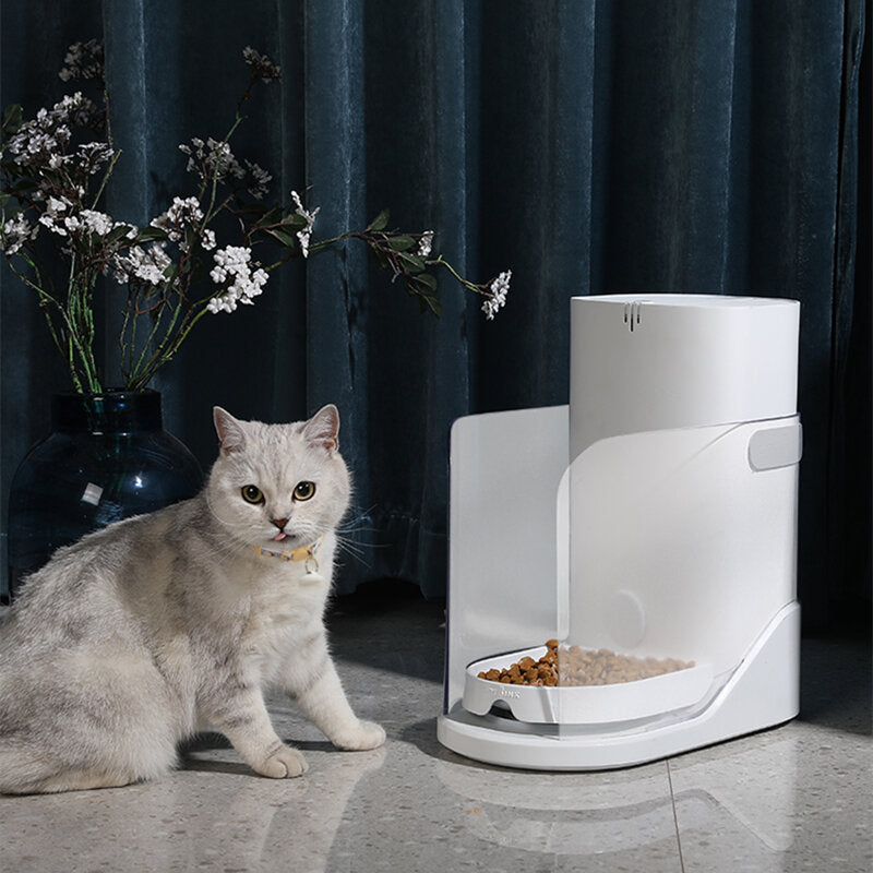 3.5L App Remote Control Cat Feeder Food Data Tracking Dual Power Support Dog Pet Supplies Image 5