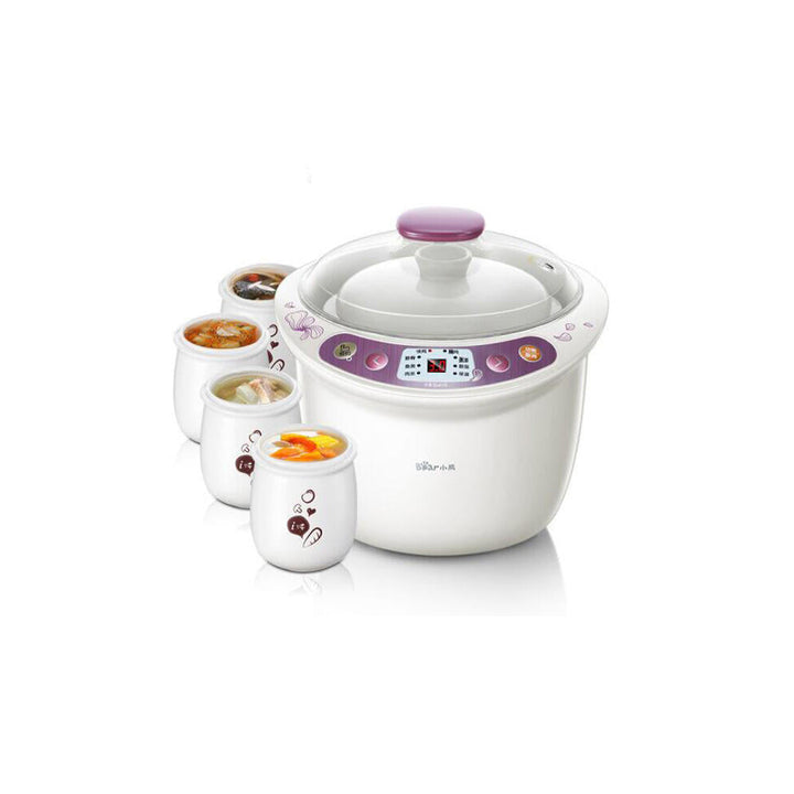 3.5L,500W Multi-function Electric Stew Cooker Kitchen Electric Steamer With 5 Cooker Image 1