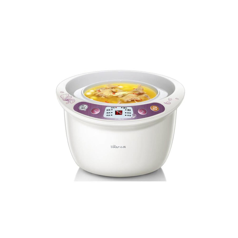 3.5L,500W Multi-function Electric Stew Cooker Kitchen Electric Steamer With 5 Cooker Image 4