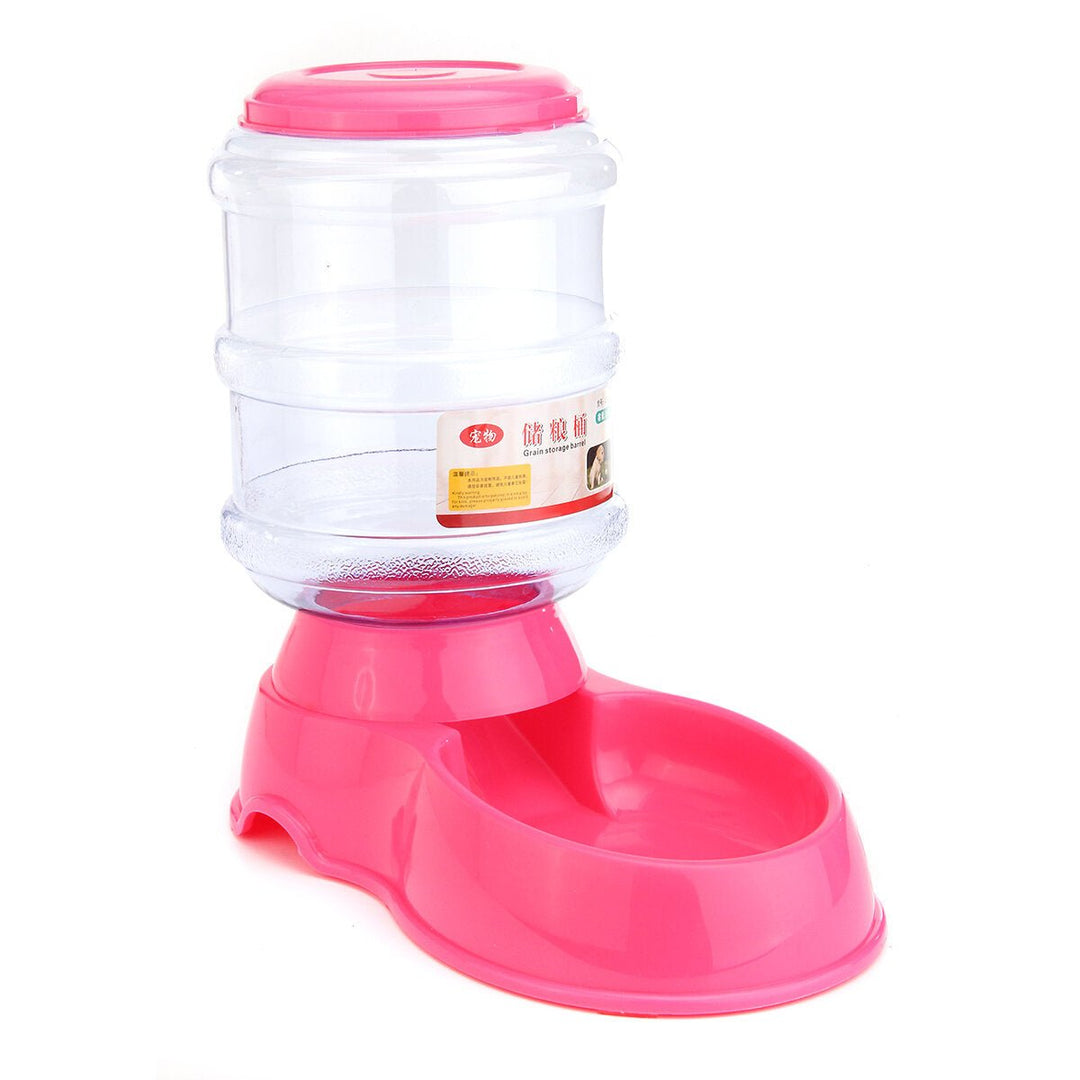 3.5L Automatic Pet Water Food Dispenser Dog Cat Large Feeder Pet Bowl DTTT Image 4