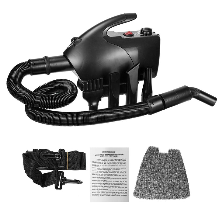 2800W Low Noise Pet Hair Dryer Dog Cat Grooming Heater Adjustable Heat Resistance Pet Blower Image 6