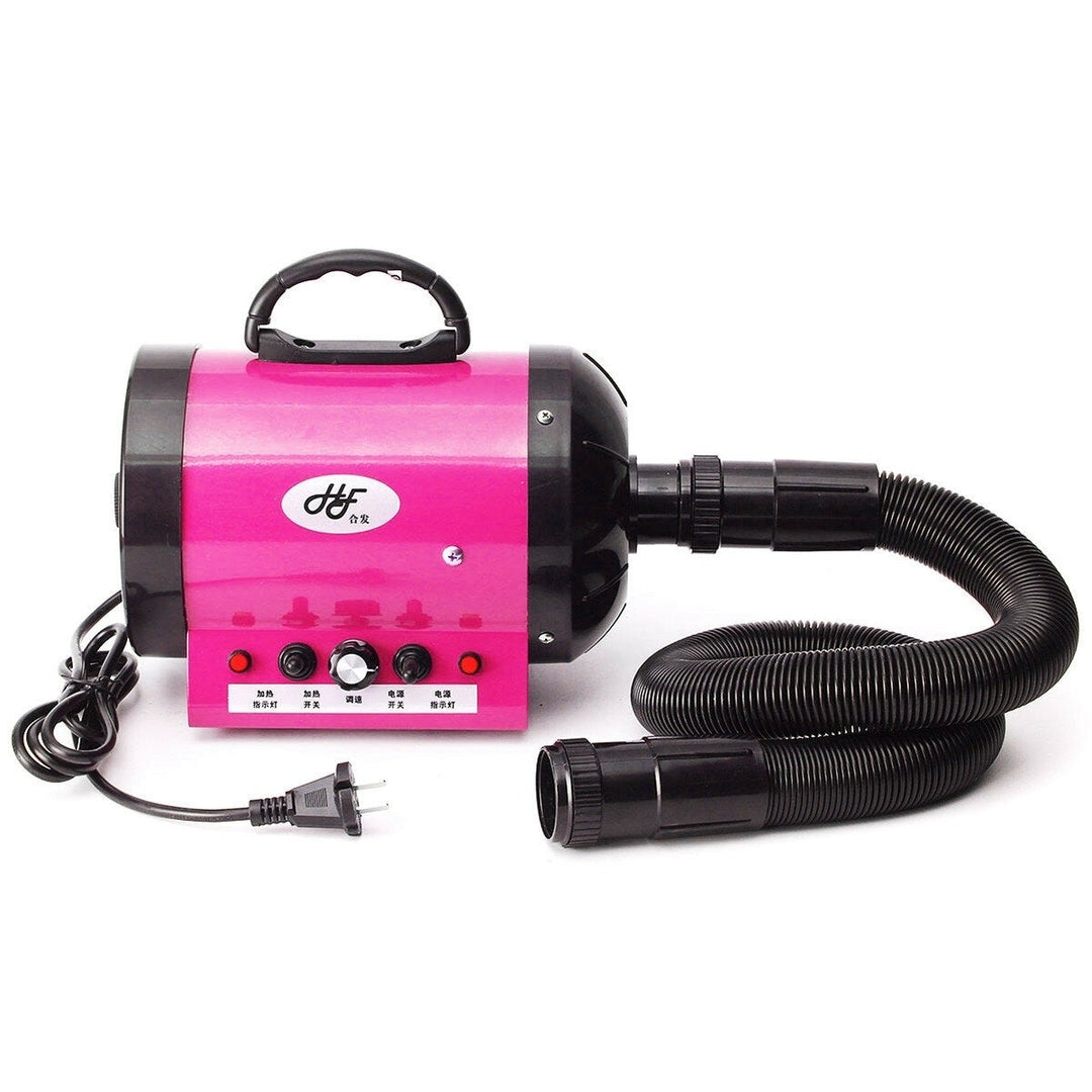 2800W Dog Pet Grooming Dryer Hair Dryer Removable Pet Hairdryer With 3 Nozzle Image 6