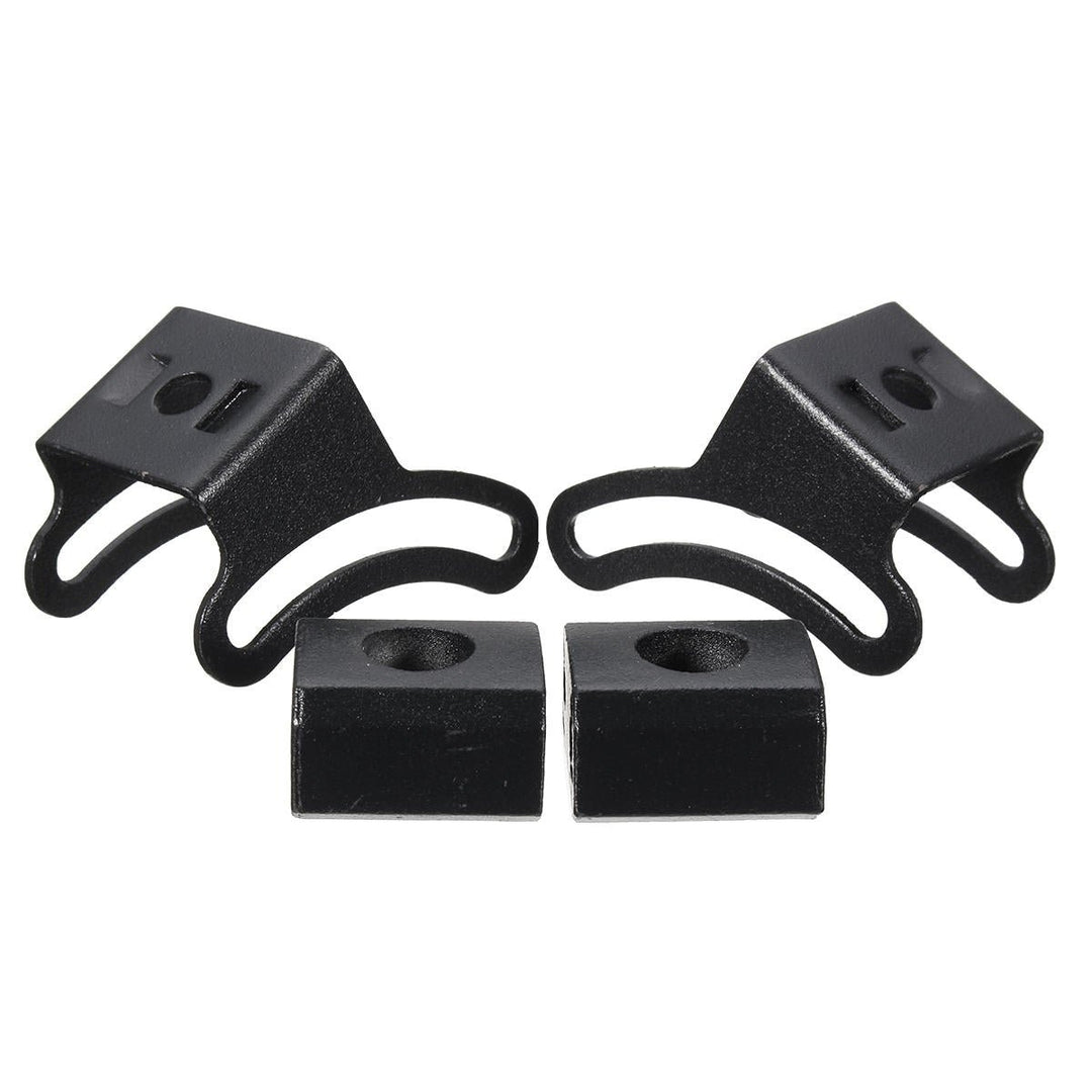 2Pcs LED Work Fog Light Bar Slide Mount Bracket Brackets Image 4