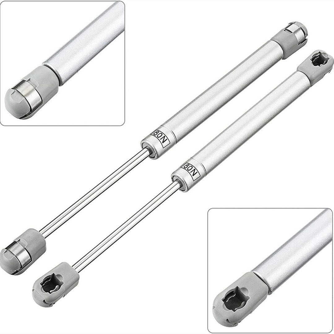 2Pcs 80-150N Hydraulic Gas Strut Lift Support Pressure Spring Damper for Kitchen Cupboard Bookcases Door Hinges Image 2