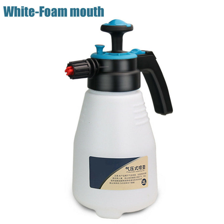 2L Portable Manual Pneumatic Watering Can Household Kettle Spray Garden Sprinkler Image 2