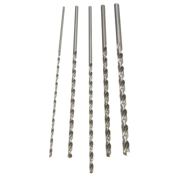 2mm To 5mm Diameter Extra Long HSS Auger Twist Drill Bit Straigth Shank 160mm Image 3