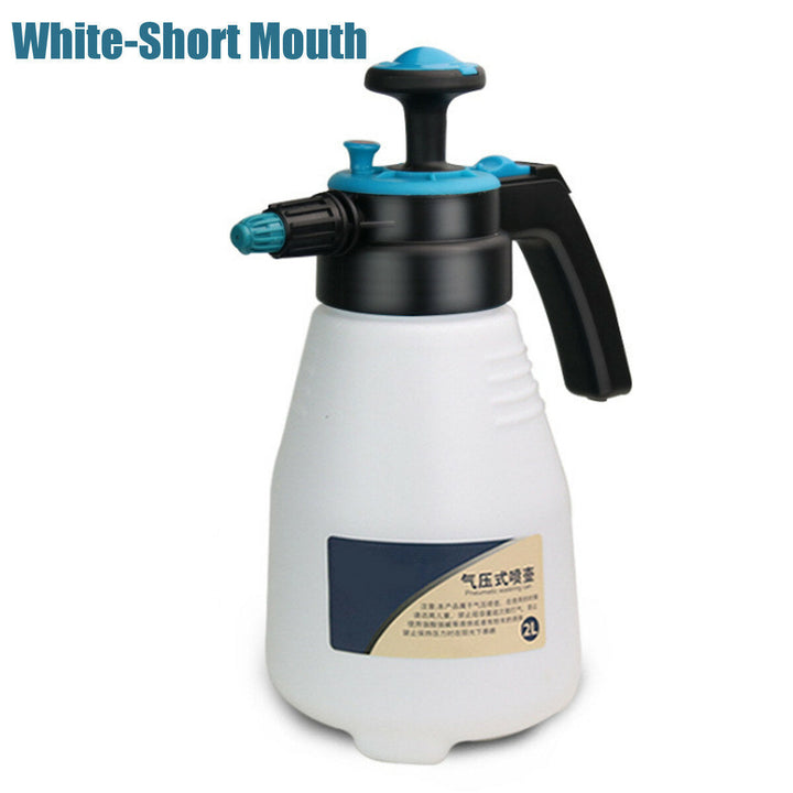 2L Portable Manual Pneumatic Watering Can Household Kettle Spray Garden Sprinkler Image 3