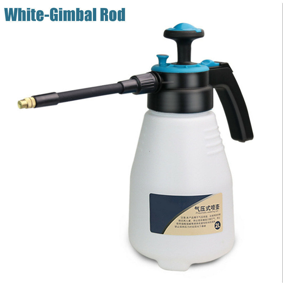 2L Portable Manual Pneumatic Watering Can Household Kettle Spray Garden Sprinkler Image 6