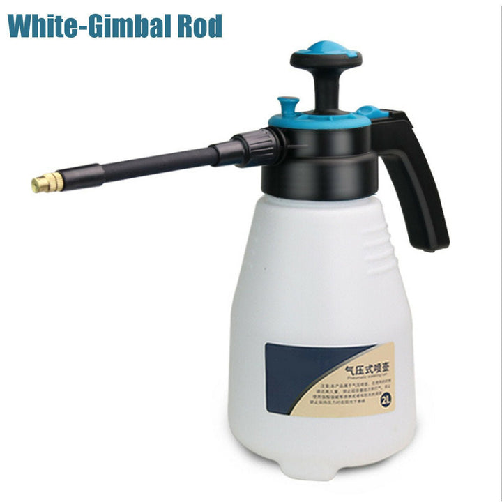 2L Portable Manual Pneumatic Watering Can Household Kettle Spray Garden Sprinkler Image 1