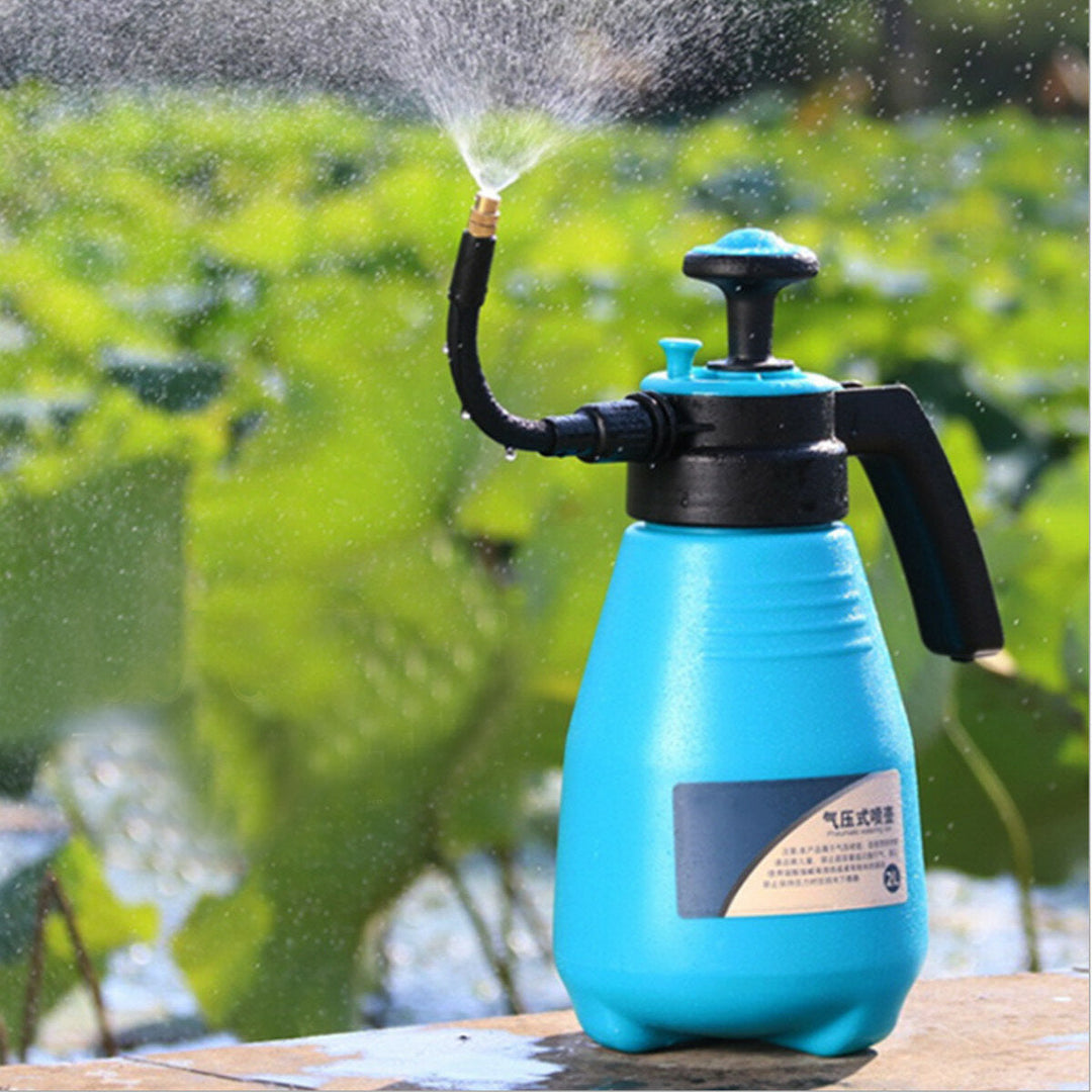 2L Portable Manual Pneumatic Watering Can Household Kettle Spray Garden Sprinkler Image 12