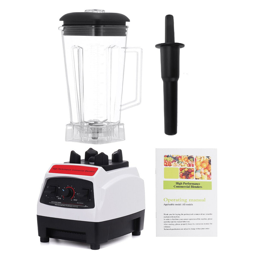 2L 110V Heating Blender Adjustable Speed Kitchen 1200W Food Mixer Fruit Juicer Image 1