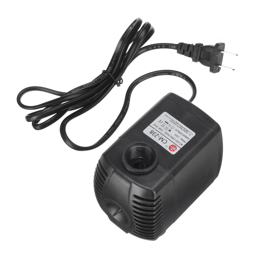 25W 20000L,H 800M 360 Adjustable Wave Pump Powerful Quiet Strong Suction Cup Silent Tank Fish Aquarium Image 7