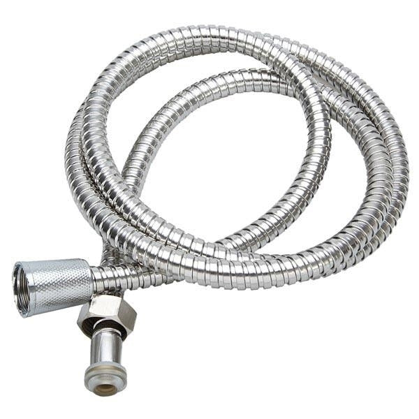 2M Flexible Stainless Steel Chrome Shower Head Bathroom Water Hose Image 1