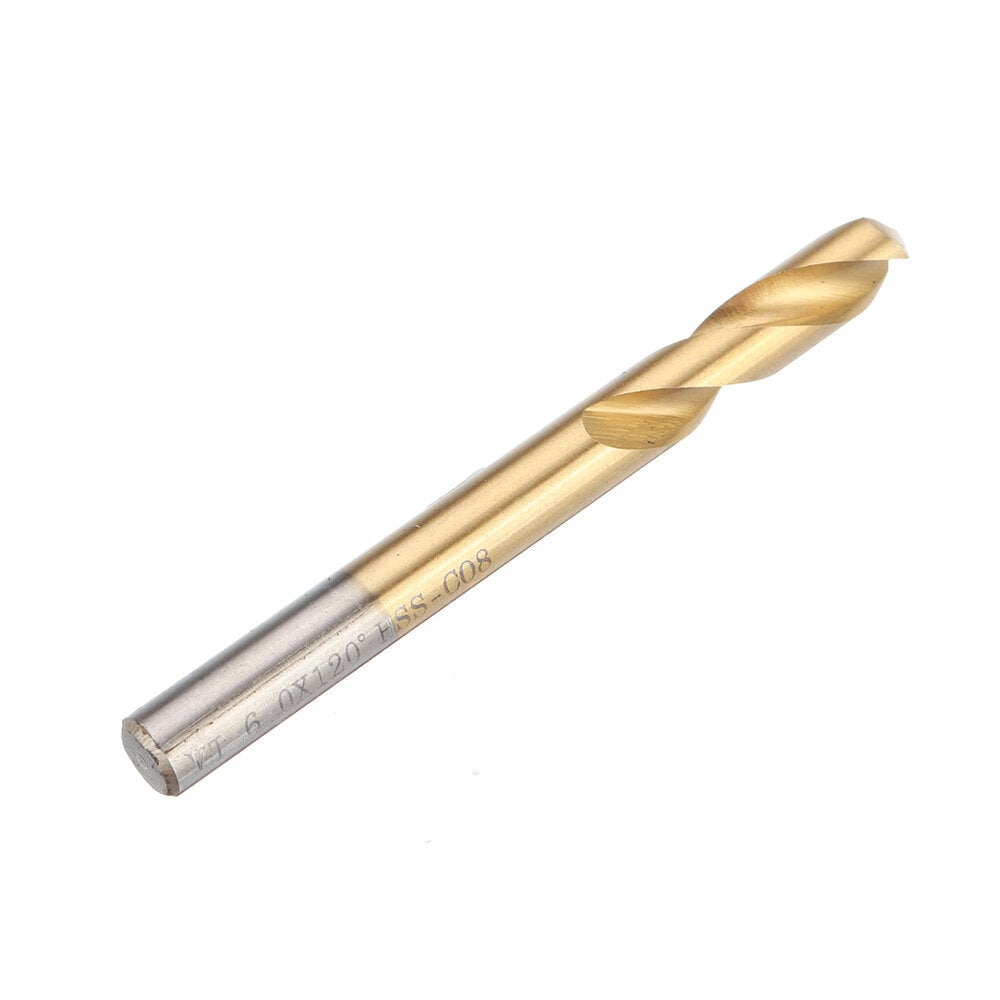 3-12mm Spot Drill Titanium 120 Degree M42 Cobalt Chamfer Drill Location Center Bit Guide Chamfering Tools Image 6