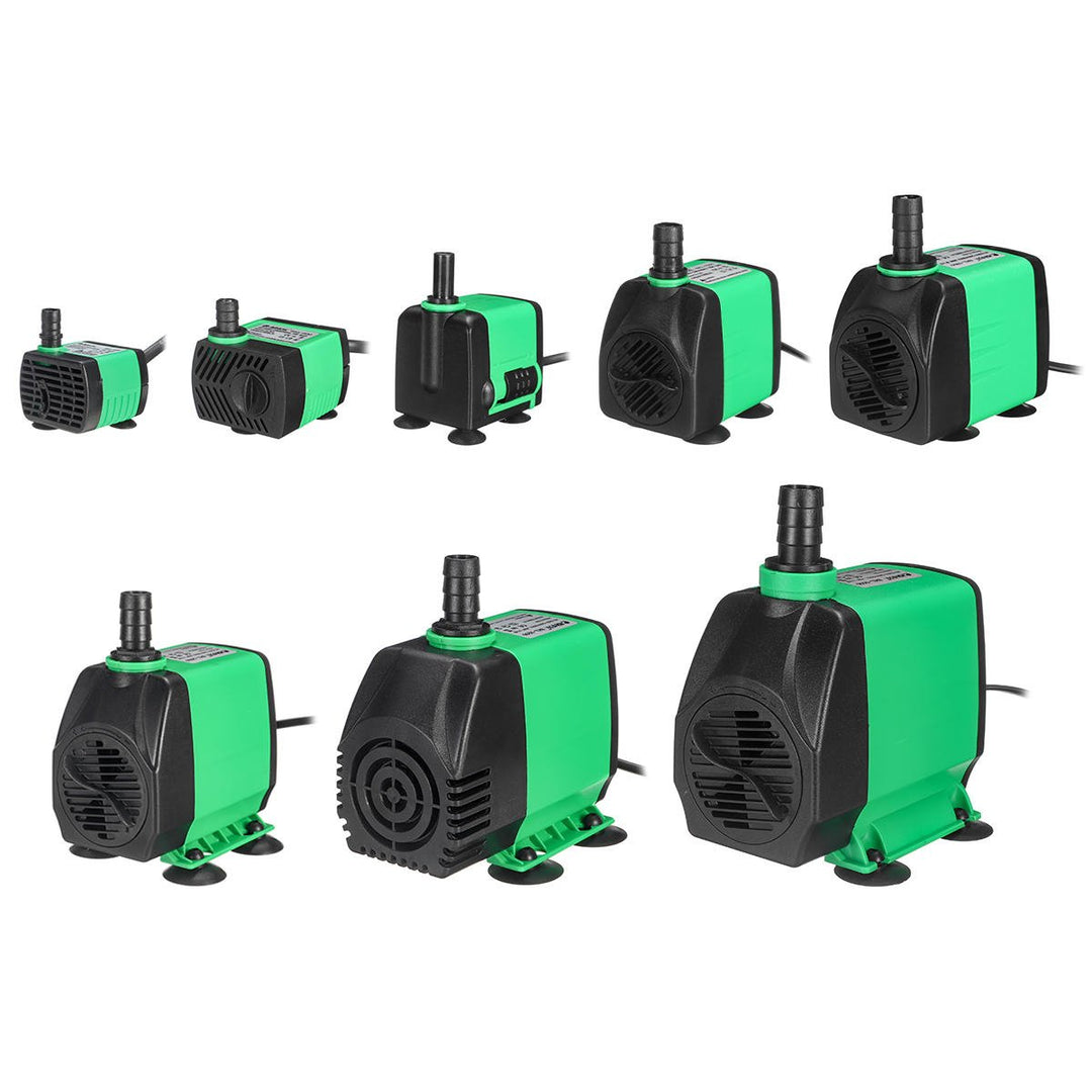 3-75W Adjustable Submersible Water Pump Quiet Detachable Aquarium Fish Pond Tank Fountain Water Pump with Suction Cups Image 2