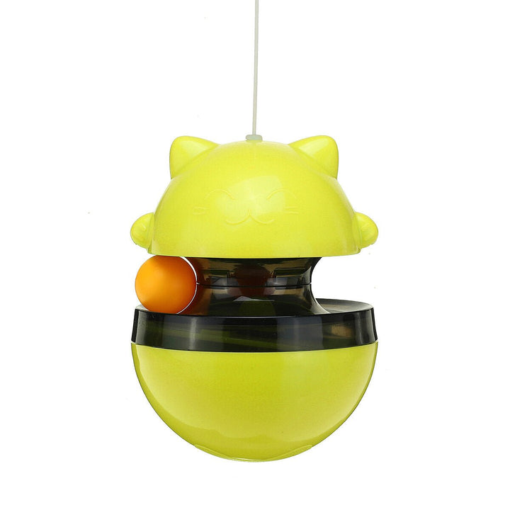 3-In-1 Interactive Cat Leaking Food Ball with Teasing Wand Pet Slow Food Image 7