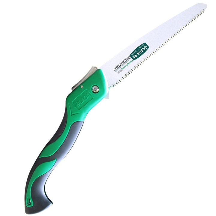 250mm Folding Hand Saw Pruning with Razor for Wood Tree Camping Trimming Gardening Image 2