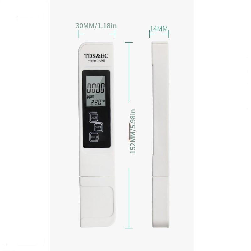 3 In 1 Water Tester With Digital LCD Display For Aquariums Image 7