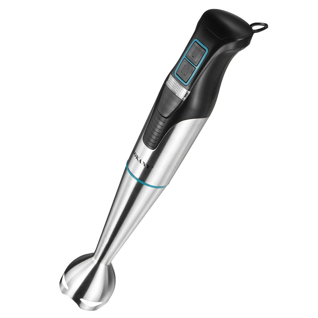 3-in-1 Hand Blender 2 Speed Operation Detachable Attachments Food Grade Staniless Steel Suitable for Home Kitchen Image 4