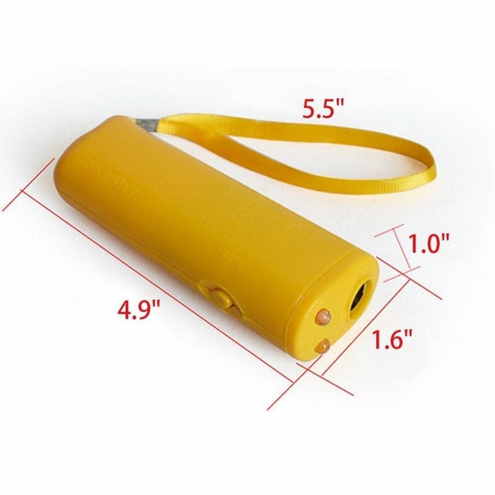 3 In 1 Anti Barking Stop Bark Ultrasonic Pet Dog Repeller Training Device Pet Trainer With LED Image 5