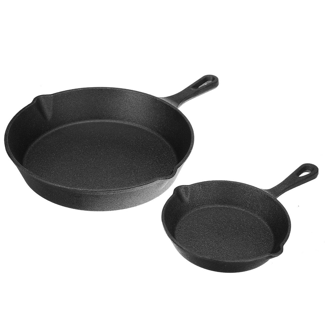 3PCS Frying Pan Non Stick Home Kitchen Cookware Set Image 5