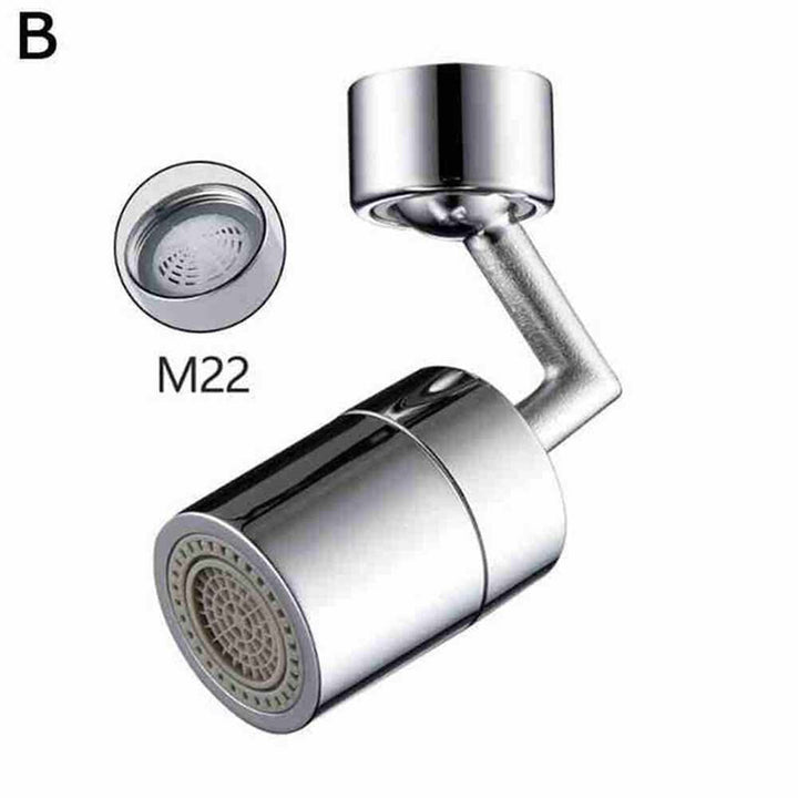 360 Degree Swivel Faucet Universal Rotating Mesh Mouth Anti Splash Head Dual Model Bubbler Faucet Extender for Bathroom Image 8