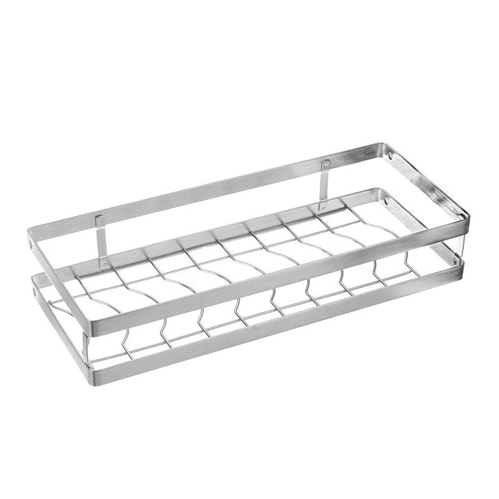 304 Stainless Steel Rack Shelf Double Layers Storage Drying Bowl for Kitchen Dishes Arrangement Image 1