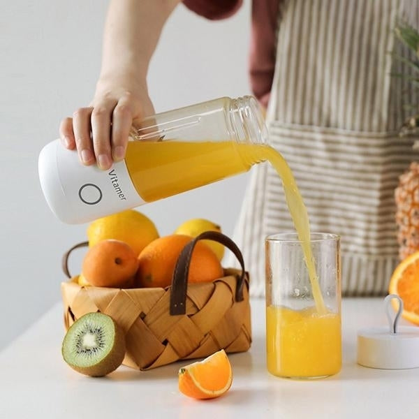 350ml USB Automatic Fruit Juicer Bottle Blender Image 8