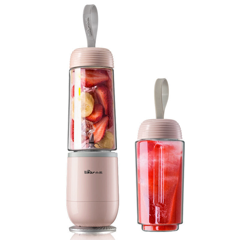 350ml Portable Electric Fruit Juicer Mini Blender Cup Image 1