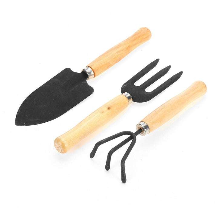 3Pcs Gardening Hand Tools Set Plant Rake Trowel Shovel Loosening Soil Planting Tools Image 6