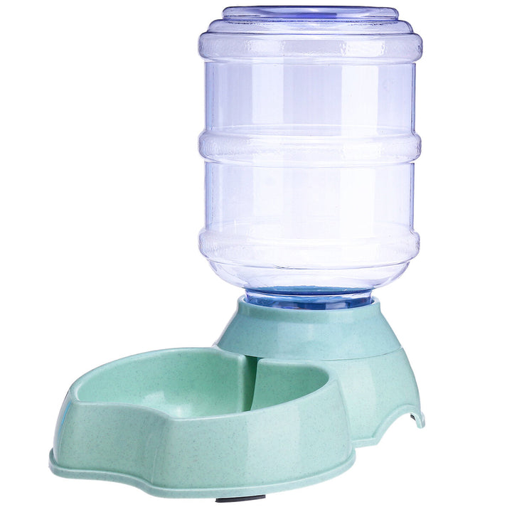 3.8L Automatic Dog Cat Water Food Feeder Gravity Pet Water Dispensers Food Bowl Puppy Supplies DTTT Image 4