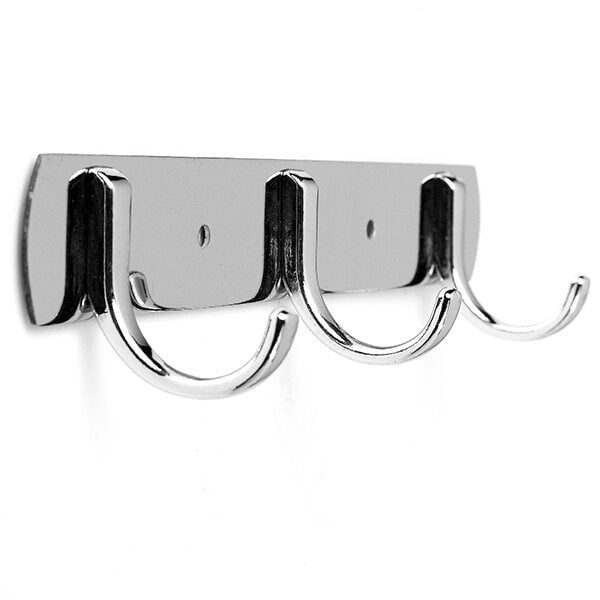 3,4,5,6 Hooks Wall Door Stainless Steel Kitchen Clothes Hook Hanger Image 7