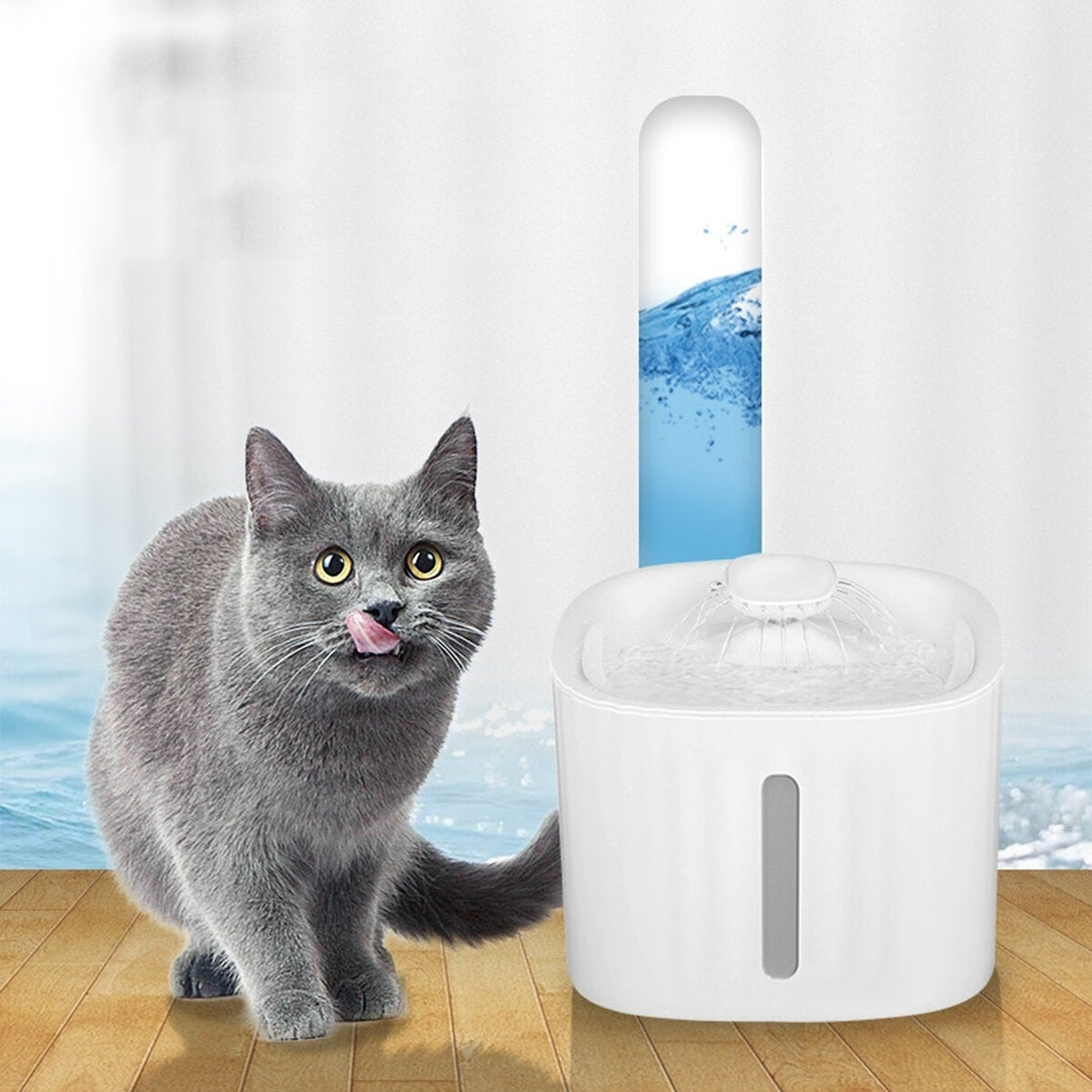 3L Autoxic Noise-Free Intelligent Circulating Filter Water Dispenser Pet Water Dispenser Container With LED Liquid Level Image 2